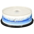 thumbnail image 1 of PlexDisc Water Resistant Glossy White Inkjet Printable BD-R 6x 25GB Blu-ray, 25 Disc Spindle, 1 of 5