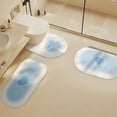 thumbnail image 6 of Suncoda Bathroom Rugs, Soft Memory Foam Bath Mat - Non Slip Absorbent Thick Bath Matt, Rubber Back Shower Rug, Toilet Mats Bath, Mats for Bathroom Floor Toilet, Door Mat Washable, 6 of 7