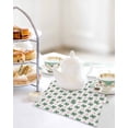 thumbnail image 4 of St. Patrick's Day Kitchen Dish Towels for Drying Dishes Set of 4, Green Lucky Clovers Love Heart Waffle Weave Microfiber Hand Tea Bathroom Towels Quick Dry & Absorbent Towel 12x12, 4 of 7