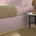 thumbnail image 5 of Levinsohn Textile Linenweave Hemstitch 15 Inch Bed Skirt Twin - Stone, 5 of 5