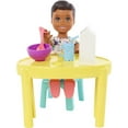 thumbnail image 3 of Barbie Skipper Babysitters Inc Feeding-time Doll, Table, Chairs & Accessories, 3 of 7