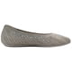 thumbnail image 5 of Zapatillas de ballet Skechers Cleo 2.0-Glitzy Daze para mujer, color topo 5.5, 5 of 7