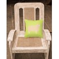 thumbnail image 2 of Carolines Treasures BB7800PW1818 English Leicester Longwool Sheep Green Fabric Decorative Pillow, 18 x 18 in., 2 of 2
