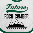 thumbnail image 4 of Inktastic Rock Climbing Future Climber Boys or Girls Baby Bib, 4 of 4