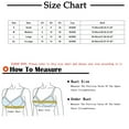 thumbnail image 2 of asdoklhq Summer Fall Sports Bras for Women 2026,Woman Sexy Ladies Bra without Steel Rings Medium Cup Large Size Breathable Gathered Underwear Daily Bra without Steel Ring, 2 of 7