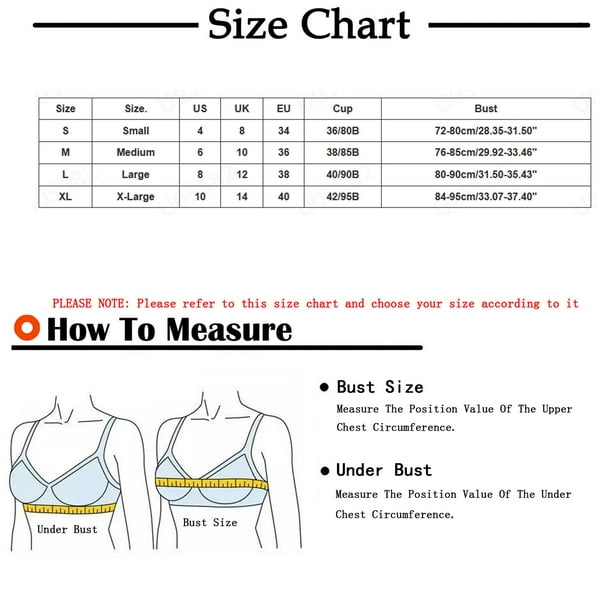 Large Size Full-Coverage Bra for Women Sexy Ladies Bra Without Steel Rings  Medium Cup Large Size Breathable Gathered Underwear Daily Bra Without Steel  Ring Gift for Women 50% off Clearance 