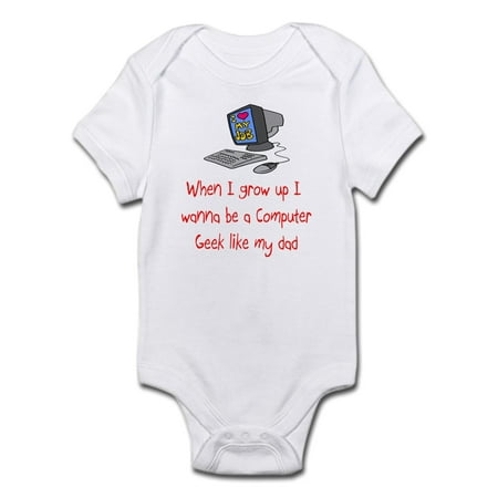 

CafePress - Computer Geek Infant Bodysuit - Baby Light Bodysuit