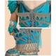 thumbnail image 3 of Disfraz de princesa Jasmine para niñas, conjunto de traje de danza del vientre indio, princesa árabe, disfraz de Carnaval de Halloween-c, 3 of 3
