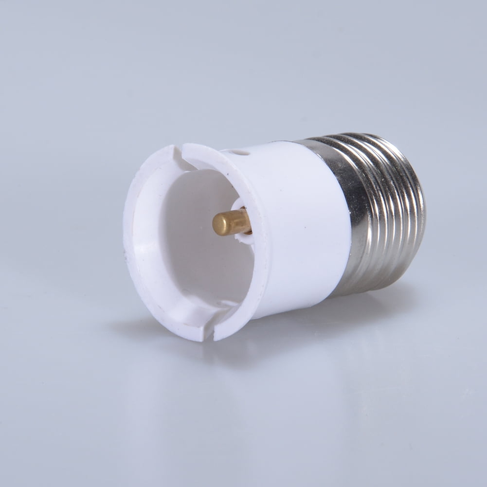 B22 to E27 Bayonet Socket Converter for LED and Incandescent and CFL Bulbs 