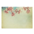 thumbnail image 1 of Floral Cutting Board, Spring Sakura Flower on Sun Sky Vintage Color Toned Abstract Nature Theme Print, Decorative Tempered Glass Cutting and Serving Board, Large Size, Beige Pink Teal, by Ambesonne, 1 of 1