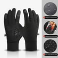 thumbnail image 2 of Yuhsdv Men Women USB Heated Gloves Hand Warmer Thermal Touch Screen Gloves (Black), 2 of 8