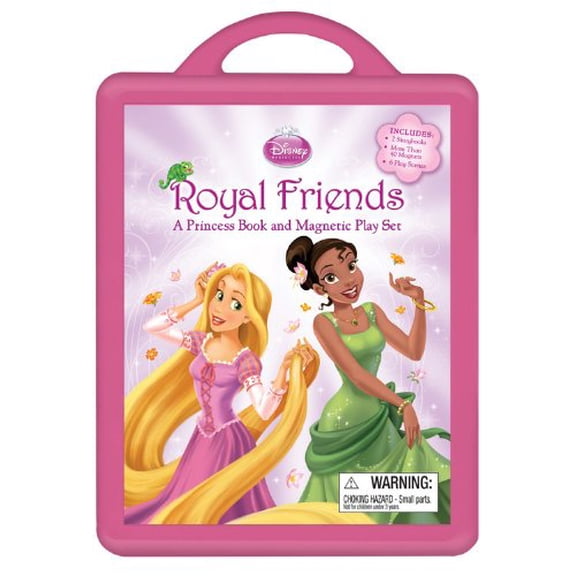 Pre-Owned Book and Magnetic Play Set: Royal Friends : A Princess Book and Magnetic Play Set (Hardcover)