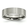 thumbnail image 1 of Titanium 6mm Ring Man Wedding Classic Flat  For Dad Mens  For Him, 1 of 10
