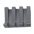 thumbnail image 2 of Jaboneras de baño de silicona Soporte de jabonera de drenaje automático Caja de jabón de esponja de cocina duradera Caja de jabón de almacenamiento para baño Bañera decorativa Gris Baoblaze Jabonera, 2 of 8
