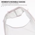 thumbnail image 4 of 3 pares calcetines de revestimiento de revestimiento de dedo de los pies calcetines anti-skid calcetines invisibles sin costuras para flats verano, 4 of 8