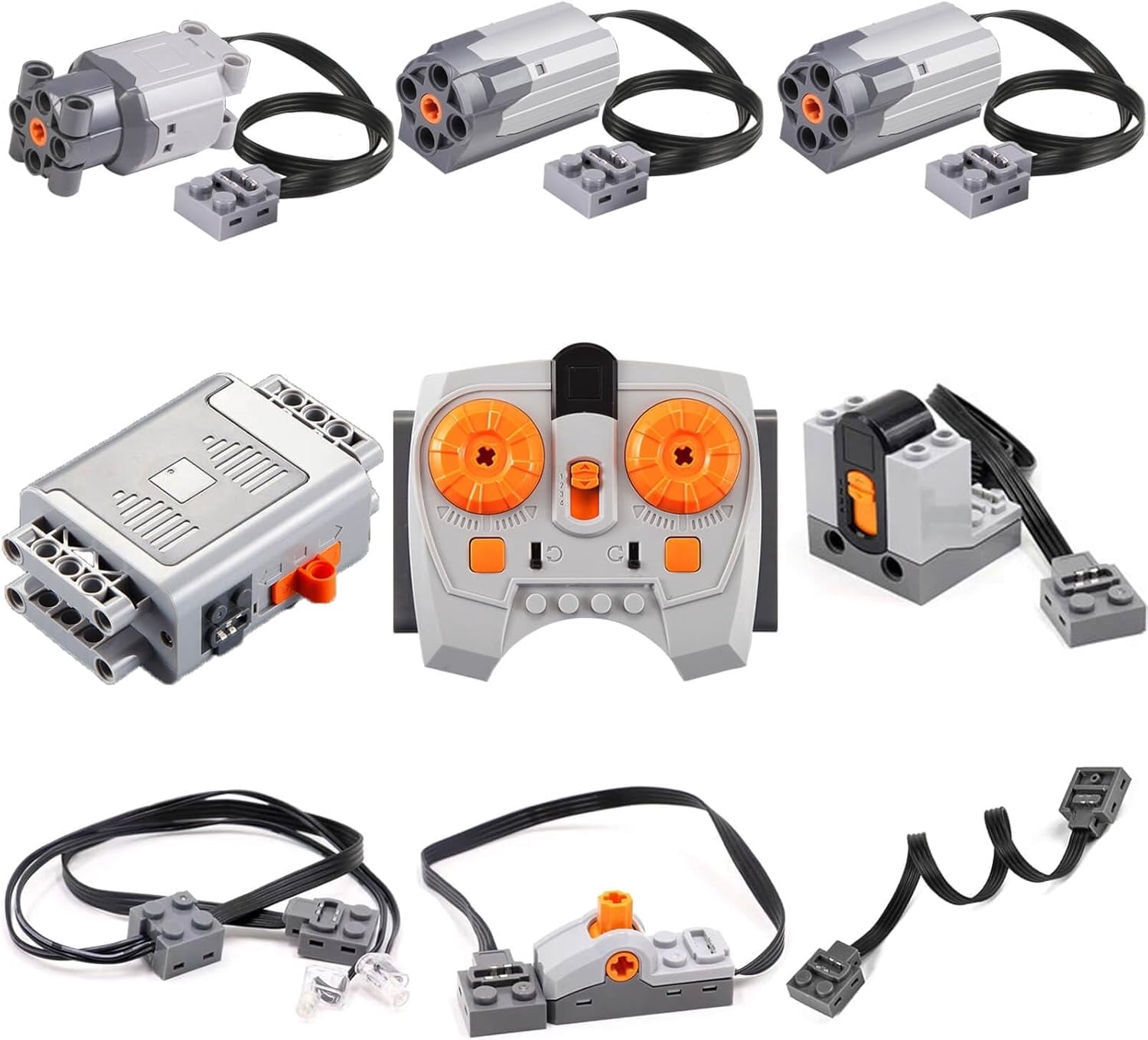 MOC S Drive Motor Support Forward Reverse Slow Speed Torque Speed Motor -Compatible Building Blocks PF Micro Power Motor - 44 - View #4