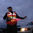 thumbnail image 3 of 2 paquetes de 21 pulgadas de luces LED de seguridad vial para guías de estacionamiento FQB, 3 of 5