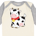 thumbnail image 4 of Inktastic Cow Boys or Girls Long Sleeve Baby Bodysuit, 4 of 5