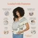 thumbnail image 4 of Portabebés Wrap Ergobaby Embrace Cozy para recién nacidos, color negro lavado, 4 of 8