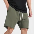 thumbnail image 2 of Pantalones de algodón para hombre, de primavera y verano, de marca de moda, holgados y versátiles, para entrenamiento, con flecos, para baloncesto de cinco minutos, 2 of 5
