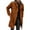Brown, variant on Men Spring Autumn Double Breasted Trenchcoat Male Lapel Jacket Coat With Belt