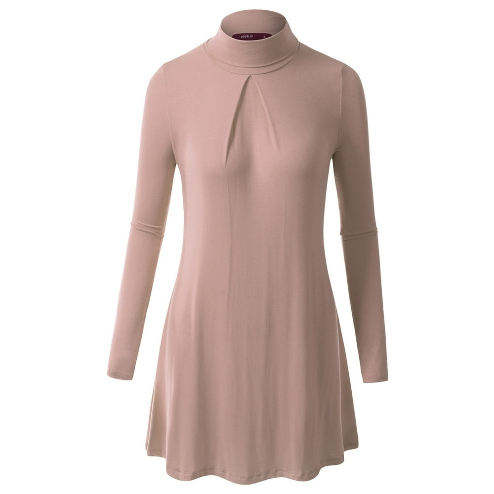 turtleneck with flared sleeves