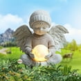 thumbnail image 5 of DefiDgd Small Angel Garden Stake Decor,2D Flat Acrylic Angel Yard Sign,Indoor Outdoor Garden Patio Yard Lawn Pot Plants Landscaping Decor(B), 5 of 8