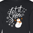 thumbnail image 4 of Inktastic Let It Snow Long Sleeve T-Shirt, 4 of 5
