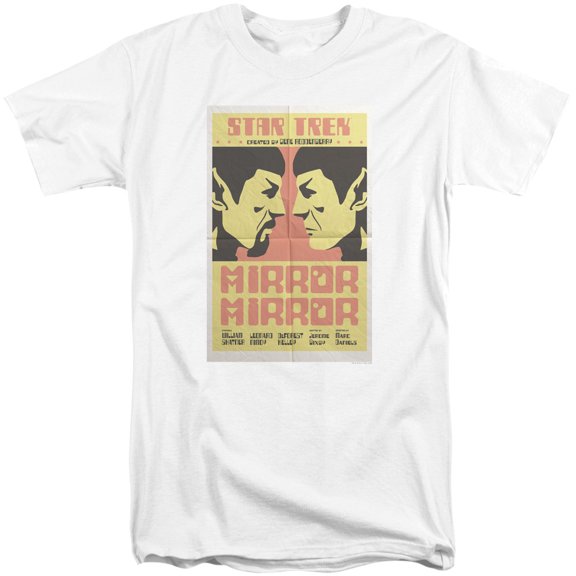 Star Trek Tos Episode 33 Adult Tall T-Shirt 18/1 T-Shirt White