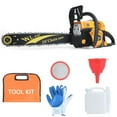 thumbnail image 2 of Floseru 63cc Gas Chainsaw 20 Inch Bar – 3.75 HP Gas Powered Chainsaw with Easy-Start, Pro Anti-Vibration for Farm, Ranch, and Ranch & Heavy-Duty Work, 2 of 10