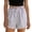 Purple, variant on Admvng Womens Vertical Striped Shorts Drawstring Waist Button Detail Casual Loungewear Shorts