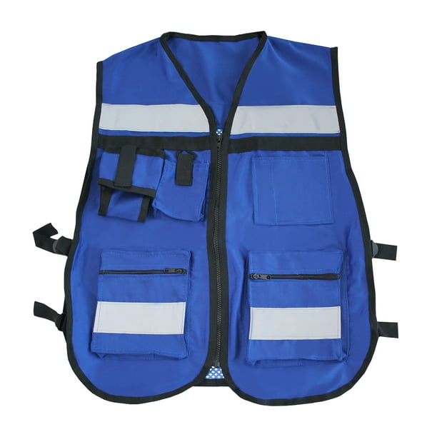 Chaleco Seguridad Industrial Brigadista Malla Reflejante
