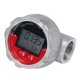 thumbnail image 1 of Medidor De Flujo De 1 Pulgada, Pantalla LCD De 10-100 LPM Caja De Aleación De Aluminio Medidor De Flujo De Turbina Digital Máximo De 20 MPa Para Agua Con Gasolina Diesel, 1 of 7