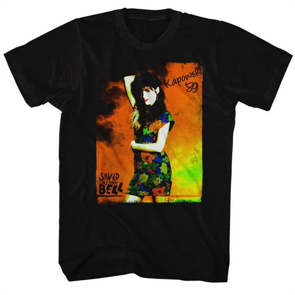 Saved by the Bell Kapowski Black T-Shirt
