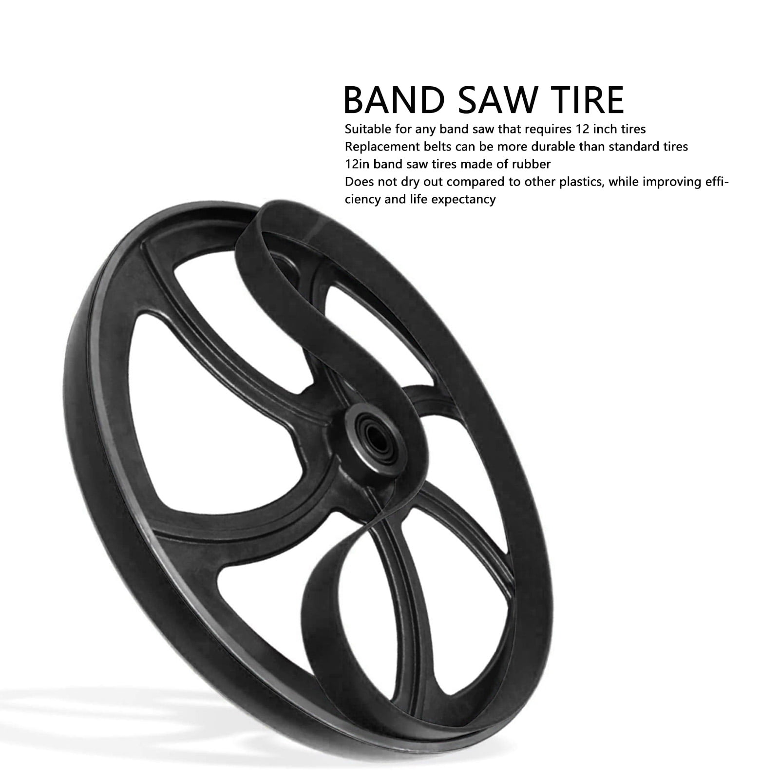 Pneu De Scie à Ruban - ZJCHAO - Réduction Du Bruit - Caoutchouc 3mm