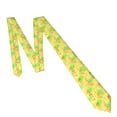 thumbnail image 6 of XMXY Math Pattern Mens Necktie Ties , Yellow Formal Bussiness Wedding Party Printed Tie, 6 of 9