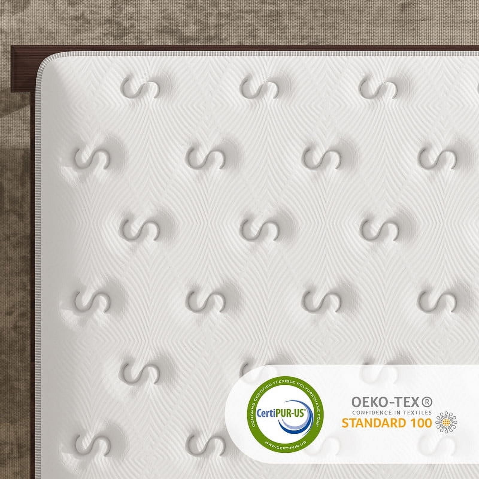 Bedstory Somnix 14" Medium Firm King Mattress in a Box, Gel Memory Foam with Individually Wrapped Pocket Coils, 365 Night Trial