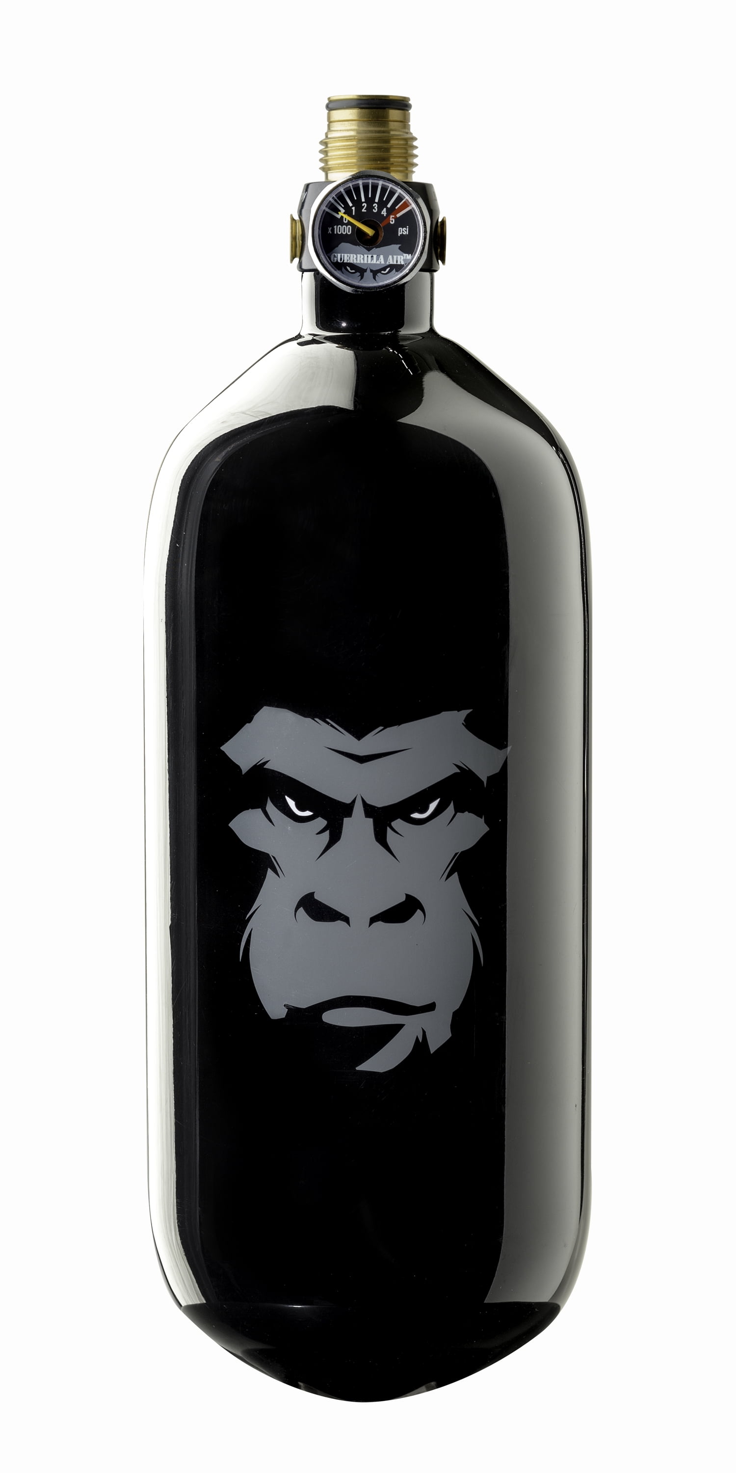 Guerrilla Air 88ci 4500PSI G3 TRI Paintball Tank Black