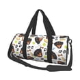 thumbnail image 1 of Disketp Sac de Sport Pliable Rottweiler pour 45L, Sac de Sport Résistant à l'Eau, Sac de Week-End Portable Léger pour Voyage, Entraînement Physique et Camping, 1 of 6