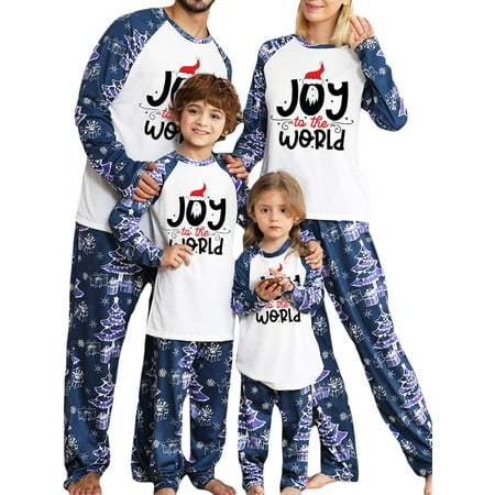 

Ma&Baby Dad Mom Baby Kid Family Matching Christmas Pajamas Sleepwear Homewear Set