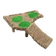 thumbnail image 2 of para tomar el sol para tortugas, escondite, hábitat para reptiles, área de descanso para actividades, decoración de pecera, adorno de, 2 of 10