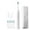 White, variant on Wovilon USB Charging Toothbrush, Toothbrush With 4 Brush Heads, Smart 5-ModesTimer Toothbrush IPX7