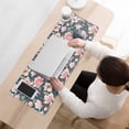 thumbnail image 3 of Long Mouse Pads for Desk,Pioneer Flower Floral Print Pattern Desk Mats on Top Of Desks, Desk Mouse Pad Extra Large with 3mm Non-Slip Base and Stitched Edge for Gaming,Office,Work,Home 31.5"x11.8", 3 of 6