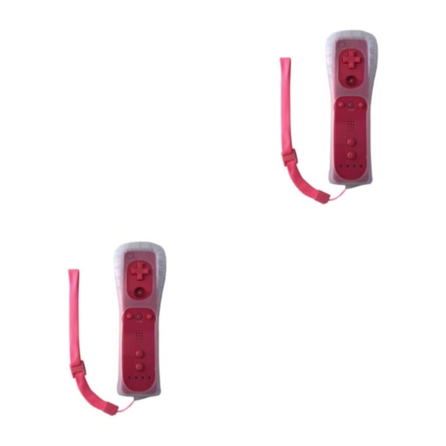 Guardoinrt Télécommande de Jeu en ABS Résistante aux Rayures et aux Déchirures, Haute Compatibilité, Télécommande Sans Fil, Rose, Ensemble de 2
