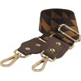 thumbnail image 4 of GFDYREE Wide Handbag&Purse Strap Jacquard Woven Guitar Style Multicolor Replacement Strap Canvas Adjustable Crossbody Bag Strap, 4 of 5