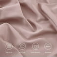 thumbnail image 4 of Chezmoi Collection Extra Soft Bed Sheets Set, Double Brushed Microfiber 14-Inches Deep Pockets, 3-Piece Sheet Set, Twin, Woodrose, 4 of 8
