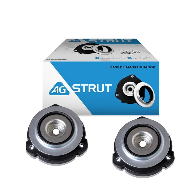 Bases de Amortiguador AG para Auto Delantero para Vw Derby 1999 a 2007 2 Piezas Nuevas