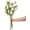 White, variant on Dried Flower Artificial Rose 6pcs 24 Inch Long Stem Silk Rose with 5 Flowers for Wedding DIY Bridal Bouquet Home Decor Centerpiece Arrangement(White)