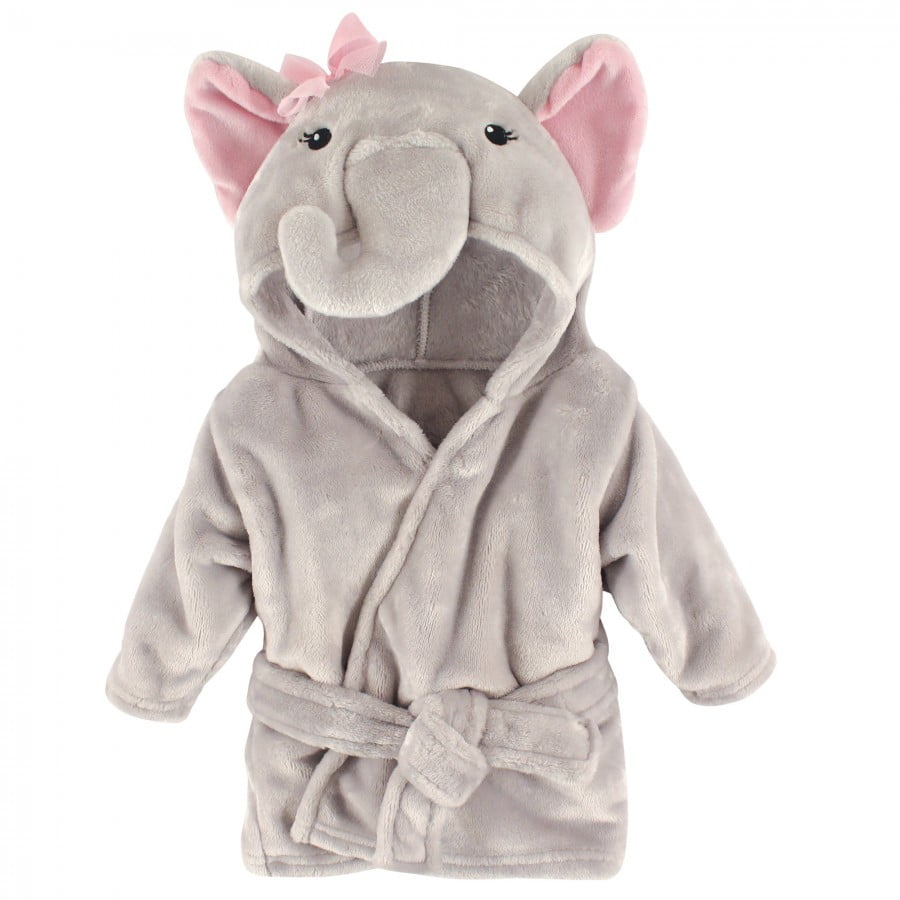 Soft Plush Animal Hooded Robe Sleepwear for Girls 