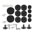 thumbnail image 3 of Cymbal Replacement Accessories, 23Pcs Drum Felt Pad Cymbal Kit Non Slip with Base Wing Nuts Washer Percussion Accessories for Cymbal Stackers, 3 of 7